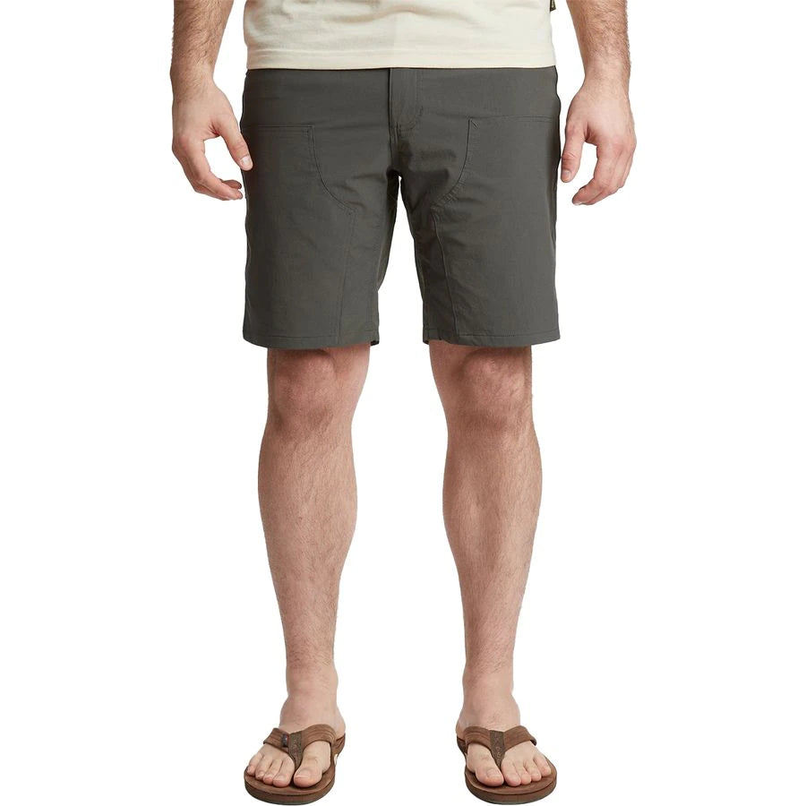 Howler Brothers Waterman's Work Shorts - Deep Khaki - Sportinglife Turangi